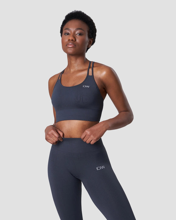 ICANIWILL Ribbed Define Seamless Sports BH - Dame