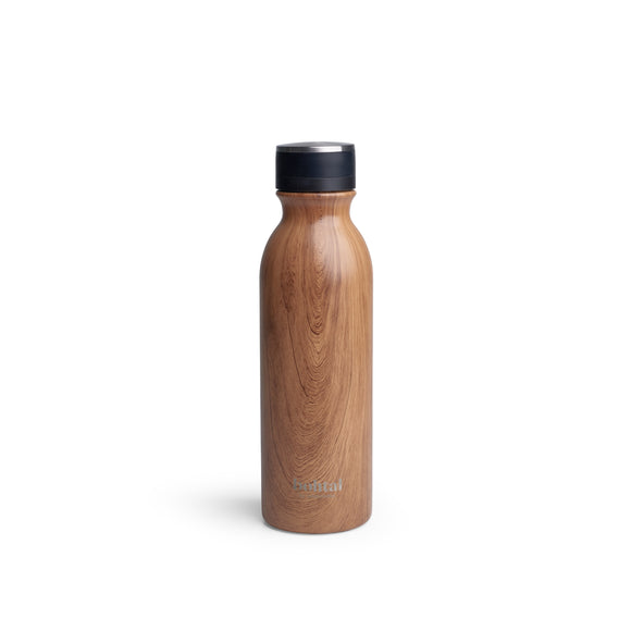 Smartshake Bohtal Insulated Flask 600ml Wood