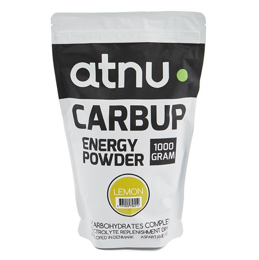 Atnu CarbUP Energipulver - Lemon (1 kg.)