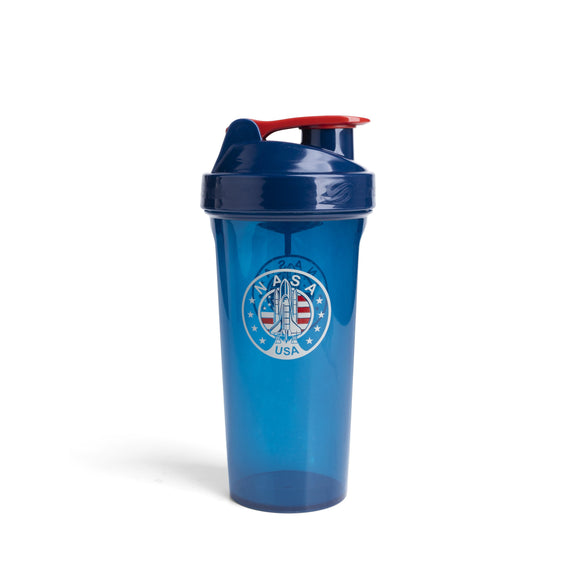 Smartshake Lite - NASA 800ml USA Rocket Blue