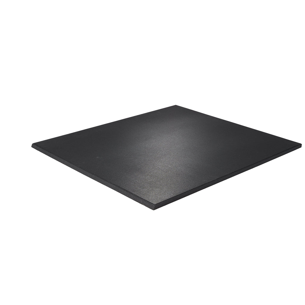 Segura gummi gulvmåtte 100 x 100 cm. til blandt andet hjemmetræning, fitnesscentre, crossfit centre, institutioner og meget andet