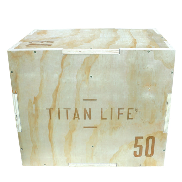 TITAN LIFE PRO Plyo Boxes Wooden