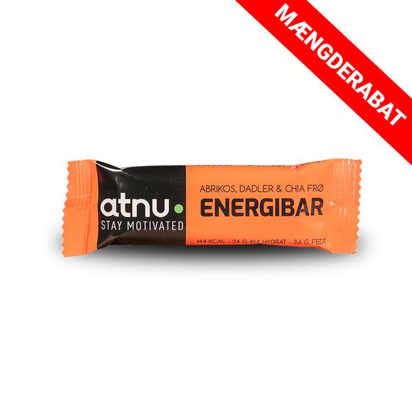 Atnu Energibar - Apricot (Abrikos) (40 g.)