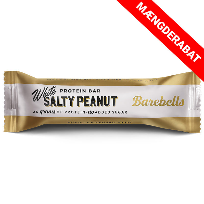 Barebells proteinbar - White salty peanut (55 g.)