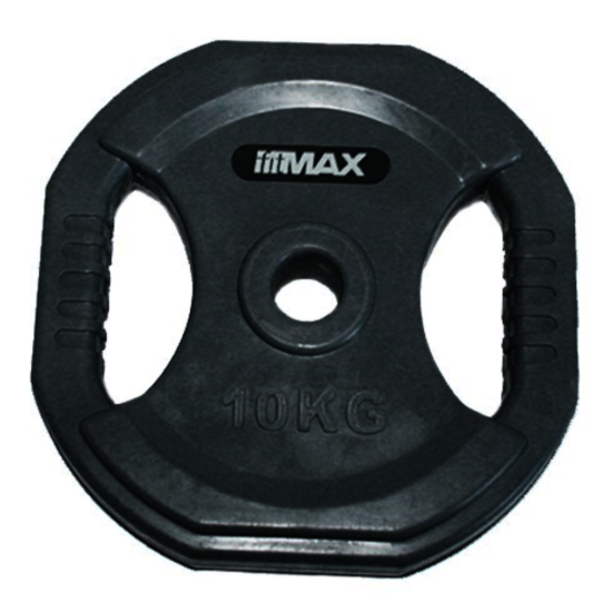 TITAN LIFE Pump Disc. 10 kg. 30 mm. Black