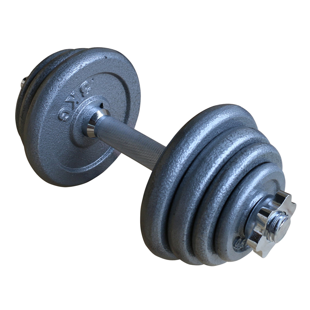 TITAN LIFE 15 kg Adjustable Iron Dumbbell