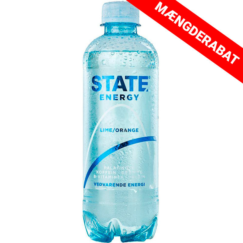 STATE Sparkling - Lime/Orange 400ml - Inkl. pant