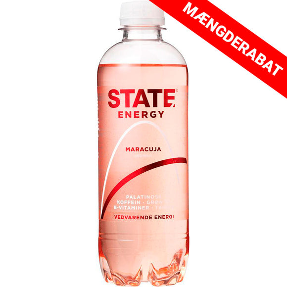 STATE Sparkling - Passion 400ml - Inkl. pant