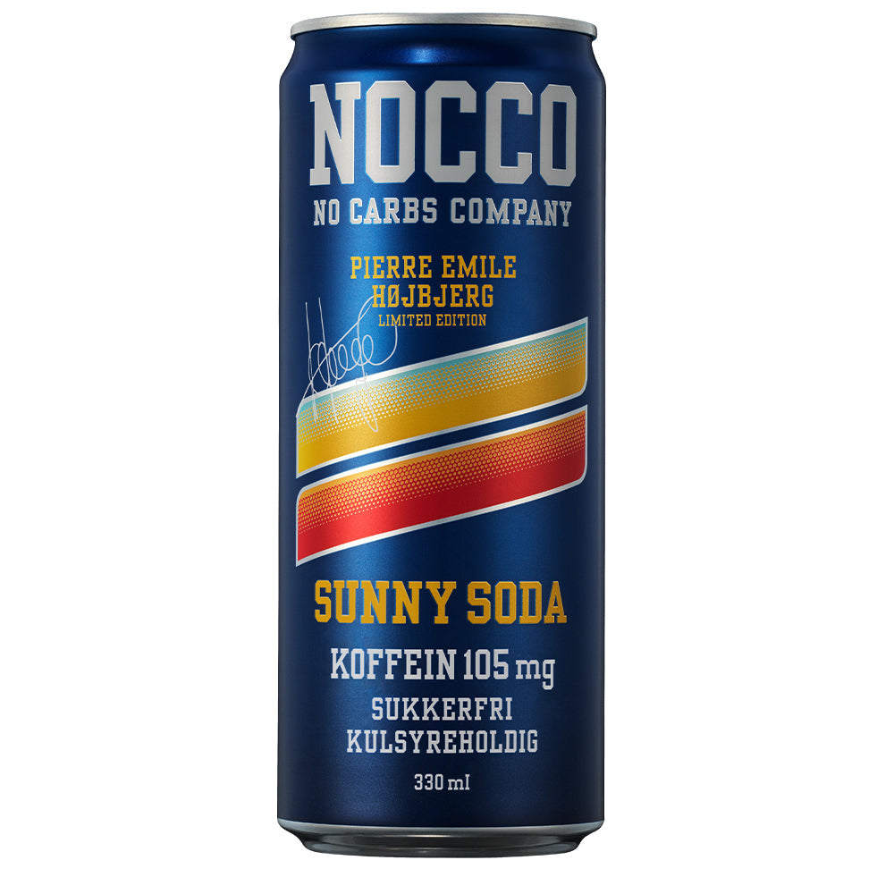 NOCCO Sunny Soda X Pierre-Emile Højbjerg (330 ml.) - Pris inkl. pant