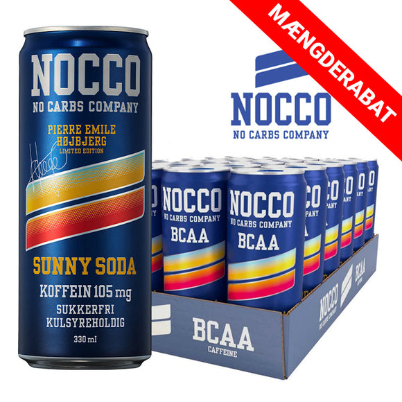 NOCCO Sunny Soda X Pierre-Emile Højbjerg (330 ml.) - Pris inkl. pant