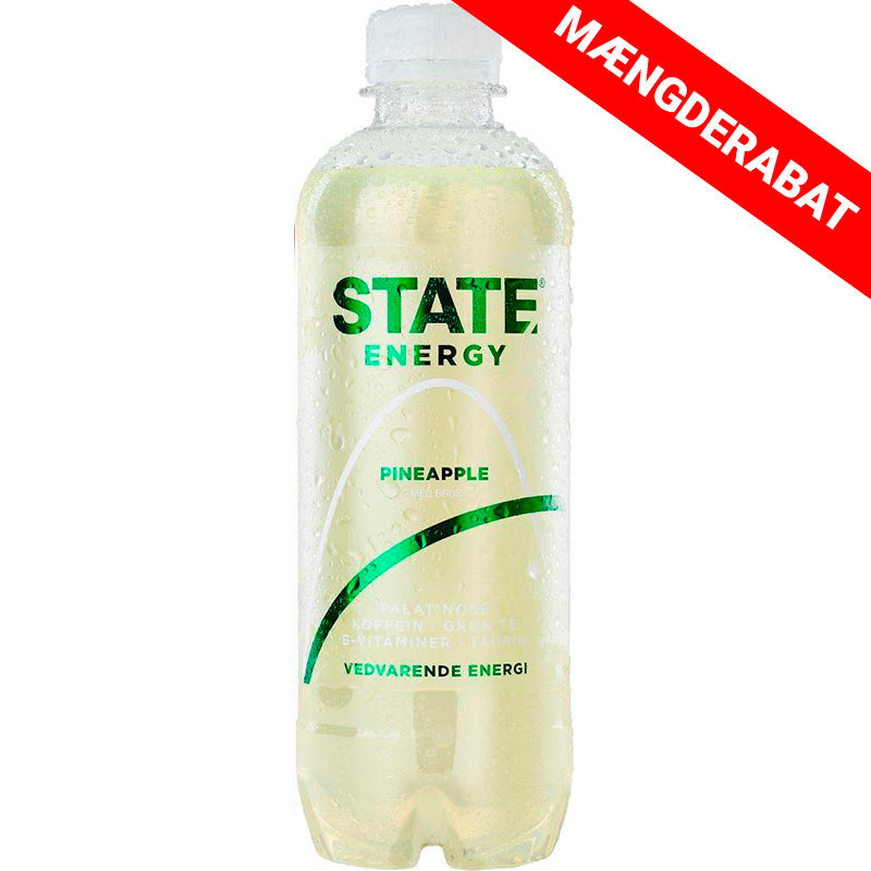 STATE Sparkling - Pineapple 400ml - Inkl. pant