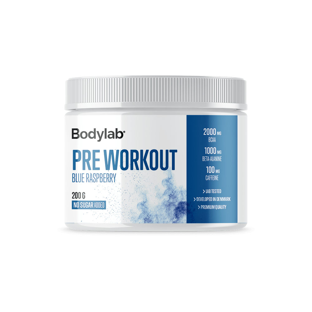 Bodylab Pre Workout 200 gram (Flere varianter)