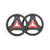 Reebok Rep set discs 2 x 2,5 kg DELTA