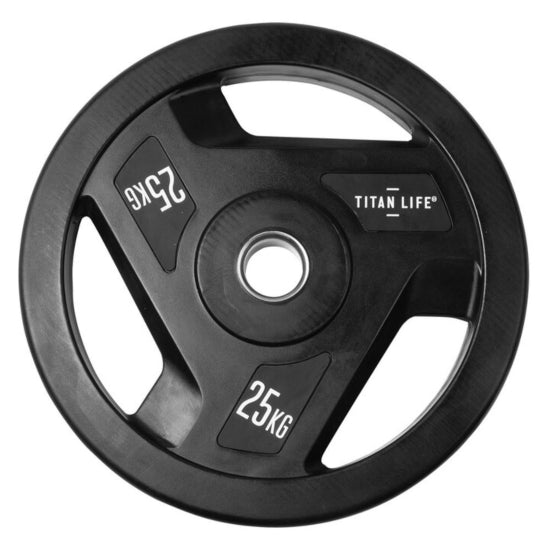 TITAN LIFE PRO vægtskive 25 Kg i gummi