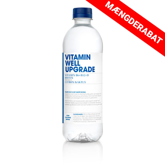 Vitamin Well Upgrade - Citron/kaktus 50cl - Inkl. pant