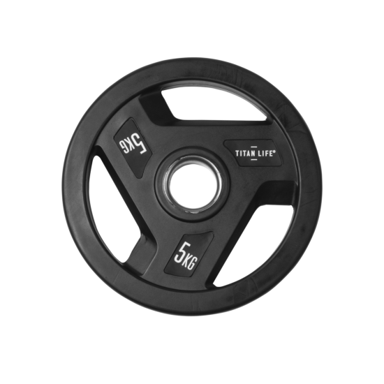 TITAN LIFE PRO vægtskive 5 Kg i gummi
